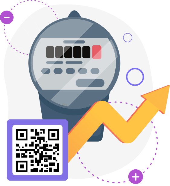 QR показання лічильників