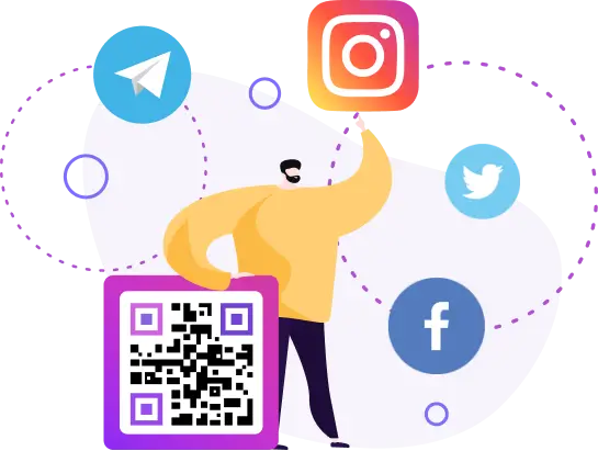 QR-код для соцсетей