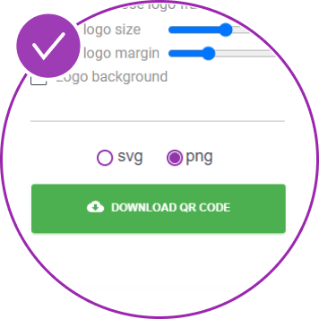 Generador de códigos QR